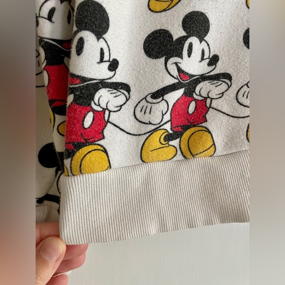 Mickey Mouse Disney Sweatshirt Med Forever 21 Old Time Mickey Mouse - Picture 3 of 16